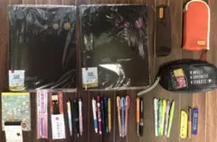 【バラ売り可】文房具 まとめ売り ファイル・ペン・ペンケース・メモ帳