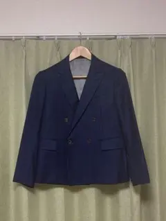 タケオキクチ ダブルブレストジャケット ネイビー