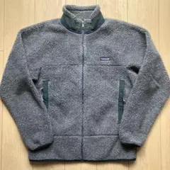 90's アメリカ製 Patagonia フリースジャケット M グレー