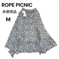【新品タグ付き】ROPE PICNIC 花柄ロングフレアスカート サイズ38