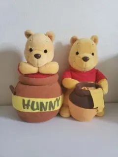 プーさん ぬいぐるみ 2個セット