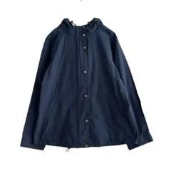 Samansa Mos2 blue マウンテンパーカー　ネイビー　ブルゾン　L