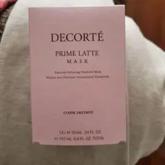 DECORTÉ PRIME LATTE MASK 12枚入り　コーセー　KOSE