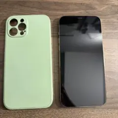 iPhone 12pro Max グリーンケース付き