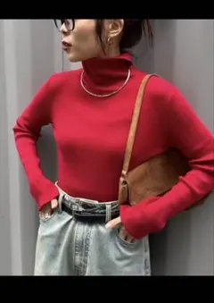 CIAOPANIC TYPY タートルニット 赤