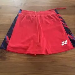 YONEX ハーフパンツ M レッド ストライプ