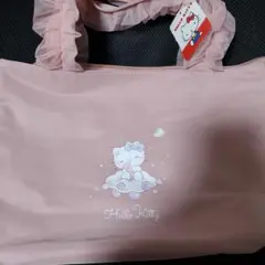 【新品未使用】ハローキティ フリルバッグ ピンク Sanrio サンリオ