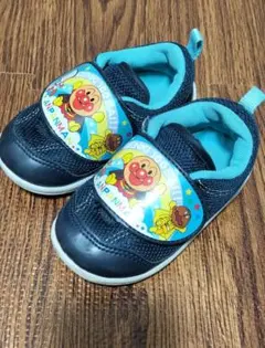 アンパンマン スニーカー 子供用 ネイビー14cm