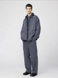 UNIQLO U ワイドフィットカラージーンズ　グレー 30
