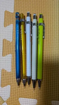 PILOT ZEBRA シャーペン 5本セット 0.3 0.5