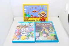 【Wii U】3点 マインクラフト/大乱闘スマッシュブラザーズ/マリオメーカー