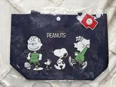 PEANUTS スヌーピー ランチバッグ ネイビー