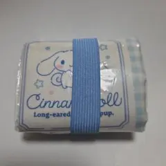 【新品未使用】サンリオ エコバッグ シナモロール 水色 チェック柄