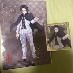 鬼滅の刃無限城編　アニプレックスオンラインくじ　クリアファイル　クリア色紙