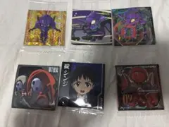 エヴァンゲリオン ウエハースシール 6枚セット