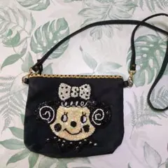 CURRY★ビーズ刺繍ポーチ