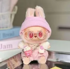 LABUBU ラブブ服 ぬい服 ぬいぐるみ 着せ替え 5点セット 17cm