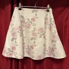 美品☆即発送可 evelyn ローズ 台形 スカート