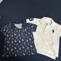 ポロラルフローレン　ベビー・キッズ　85  ポロシャツ　2枚セット