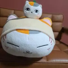 夏目友人帳　ニャンコ先生　ぬいぐるみ　大小2つセット