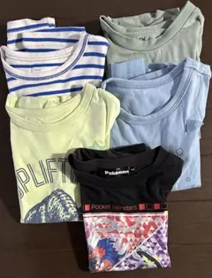 110 Tシャツ　5点セット　②