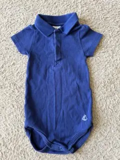 PETIT BATEAU 6m ポロシャツ風 ロンパース