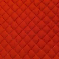 キルティング生地　綿ブロード　赤