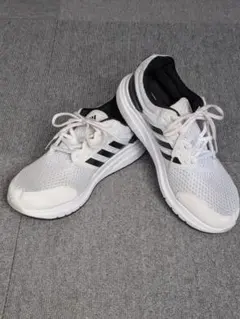 ​【美品】adidas アディダス スニーカー ホワイト×ブラック 27.0cmのサムネイル