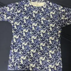 Prince テニスウェア Lサイズ Tシャツ 青白迷彩