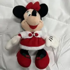 ミニー　ぬいぐるみ　赤い洋服　スカート