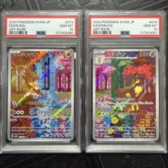 シキジカ　メブキジカ　AR PSA10 連番セット