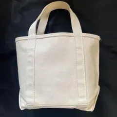 L.L.Bean Boat and Tote ホワイトトートバッグ