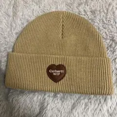 Carhartt ニット帽 WIP ハートロゴ