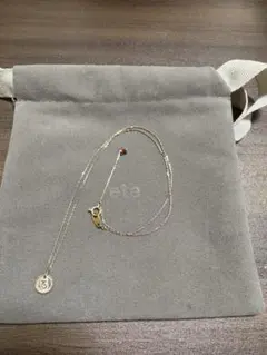 ete k10二重チェーン ネックレス