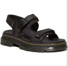 ドクターマーチンフォースターサンダル28cmUK9ブラックDr.Martens黒