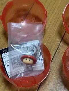 スーパーマリオブラザーズワンダー　つながリングチャーム　ドリルキノコ