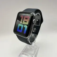 【KYNF】Apple Watch 3 GPS グレイ42mm BT92%