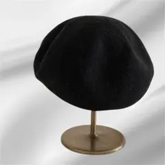 ベレー帽 ✴︎ メッシュ ブラック 黒