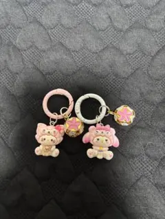 マイメロディ アクリルキーホルダー2個セット