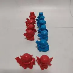 ビックリマン 消しゴム 赤 青 レア