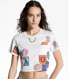Louis Vuitton マヒナ パッチプリント クロップドTシャツのサムネイル