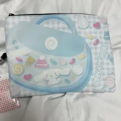 シナモロール フラットポーチ