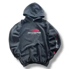 RYDERS eyewear プリント プルオーバー スウェット パーカー M