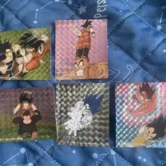 ドラゴンボールZ プリズムシール 5枚セット