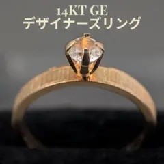 ESPO 11号 ゴールド 14KTGE デザイナーズリング 米国 ヴィンテージのサムネイル