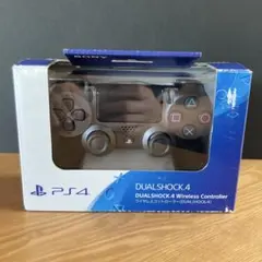 DUALSHOCK 4 ワイヤレスコントローラー スチールブラック【箱あり】