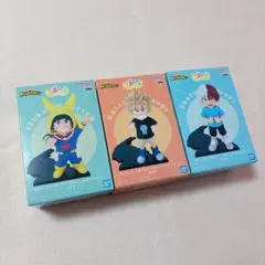 僕のヒーローアカデミア　緑谷出久　爆豪勝己　轟焦凍フィギュア　3種セット