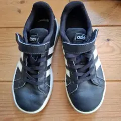 adidas ブラック ホワイト スニーカー 12/12.5