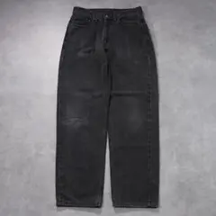 リーバイス550 Levis W31 ブラックデニム 黒 古着 18745