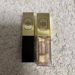 H×H（エイチバイエイチ）ラ・メイクヒアルアイズ　＋キスモアリップ2点セット